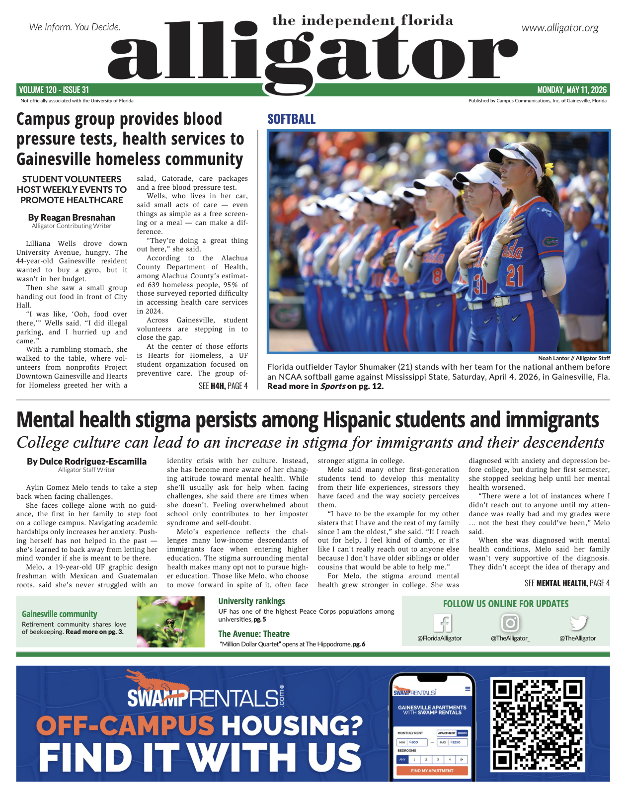 Read our print edition on Issuu