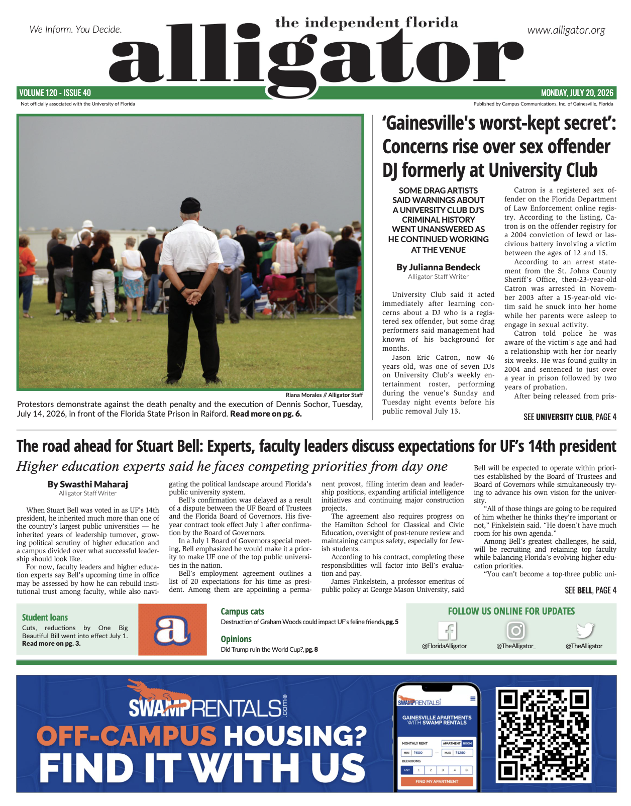 Read our print edition on Issuu
