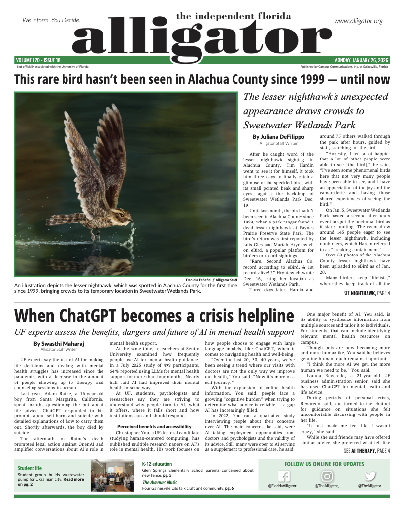 Read our print edition on Issuu