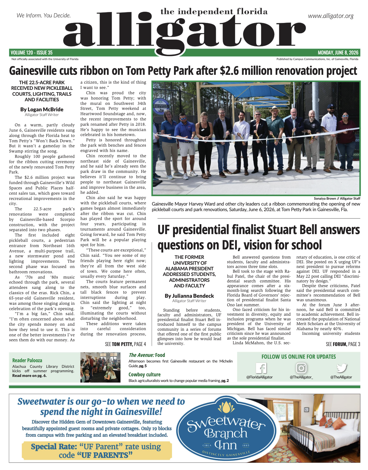 Read our print edition on Issuu