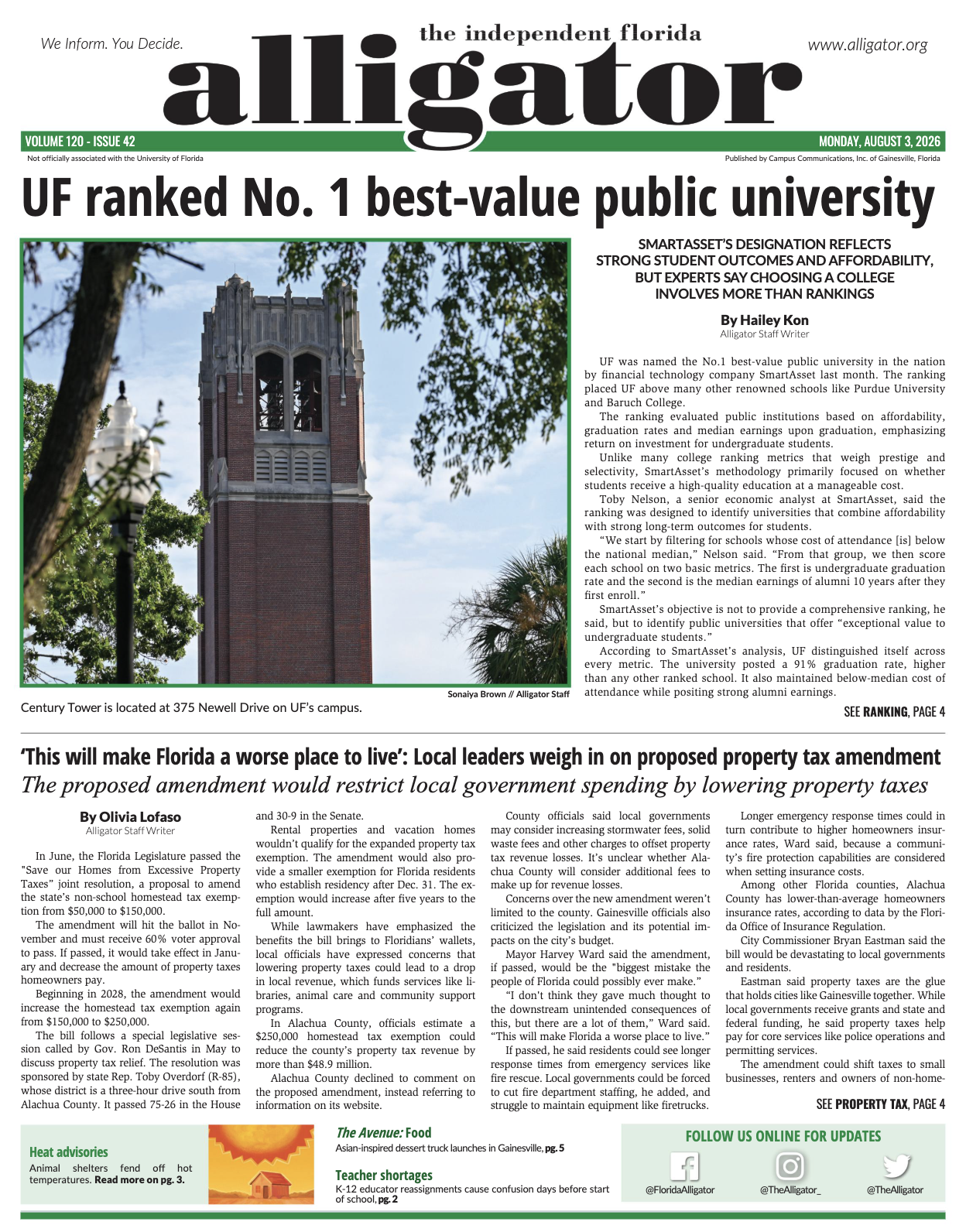 Read our print edition on Issuu