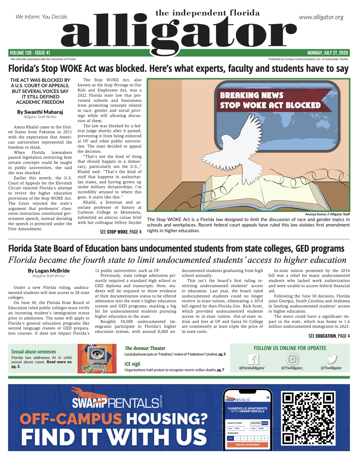 Read our print edition on Issuu