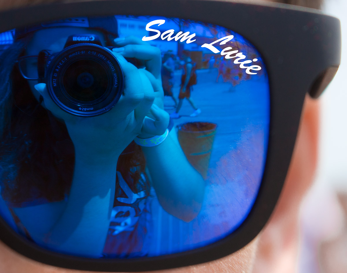 Preview of Samantha's photography website
