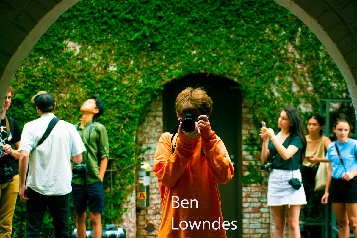 Preview of Ben's photography website