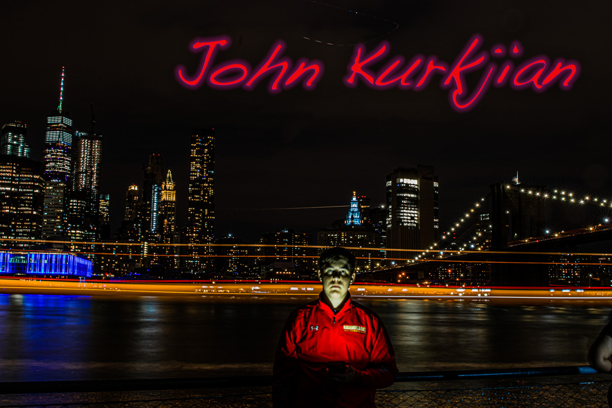 Preview of John's photography website