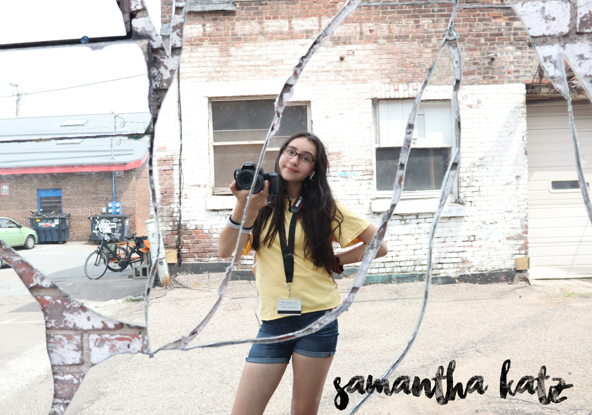 Preview of Samantha's photography website