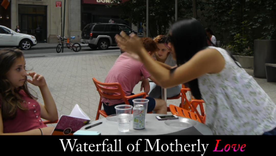 Poster for Waterfall of Motherly Love