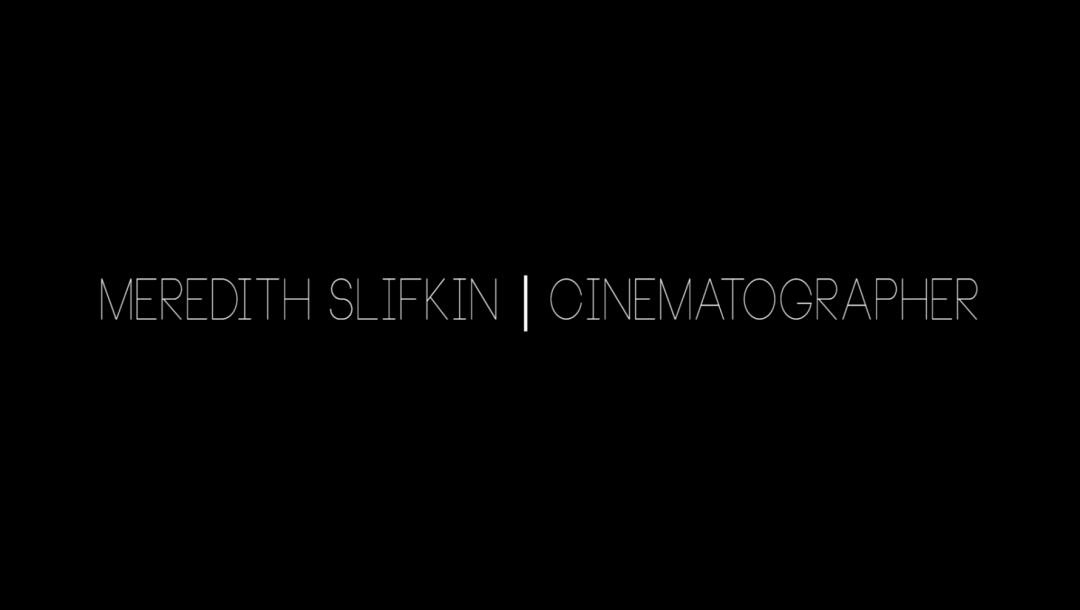 Poster for Cinematography Reel: 2015
