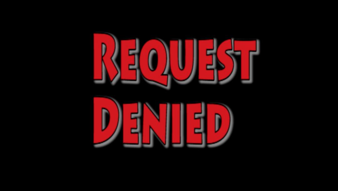 Poster for Request Denied