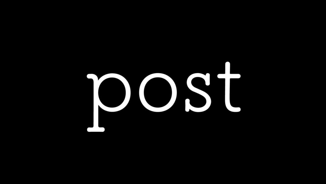 Poster for Post