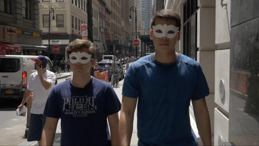 Poster for Society's Masks