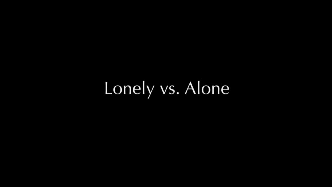 Poster for Lonely vs. Alone