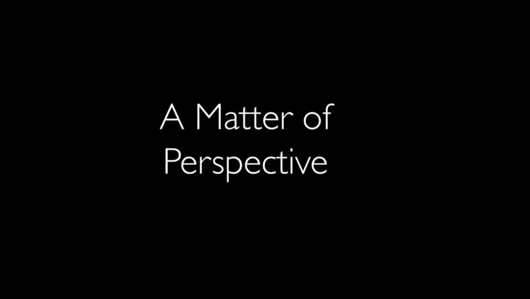 Poster for A Matter of Perspective