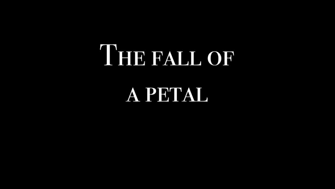 Poster for The Fall of a Petal