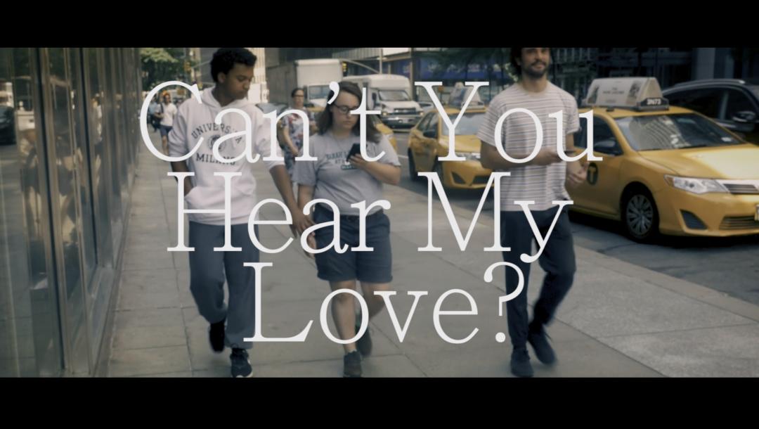 Poster for Can't You Hear My Love?