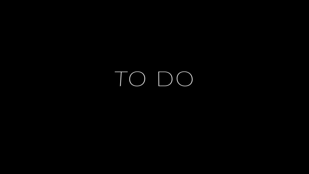 Poster for To Do