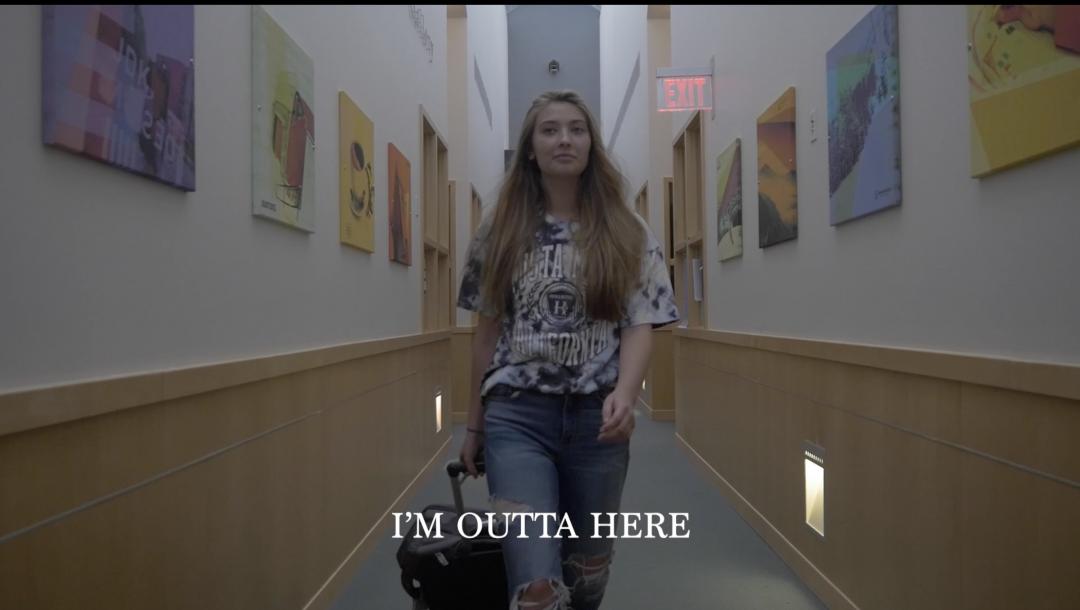 Poster for I'm Outta Here