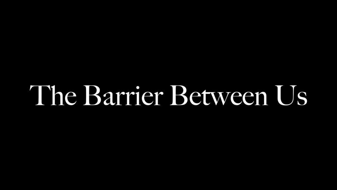Poster for The Barrier Between Us