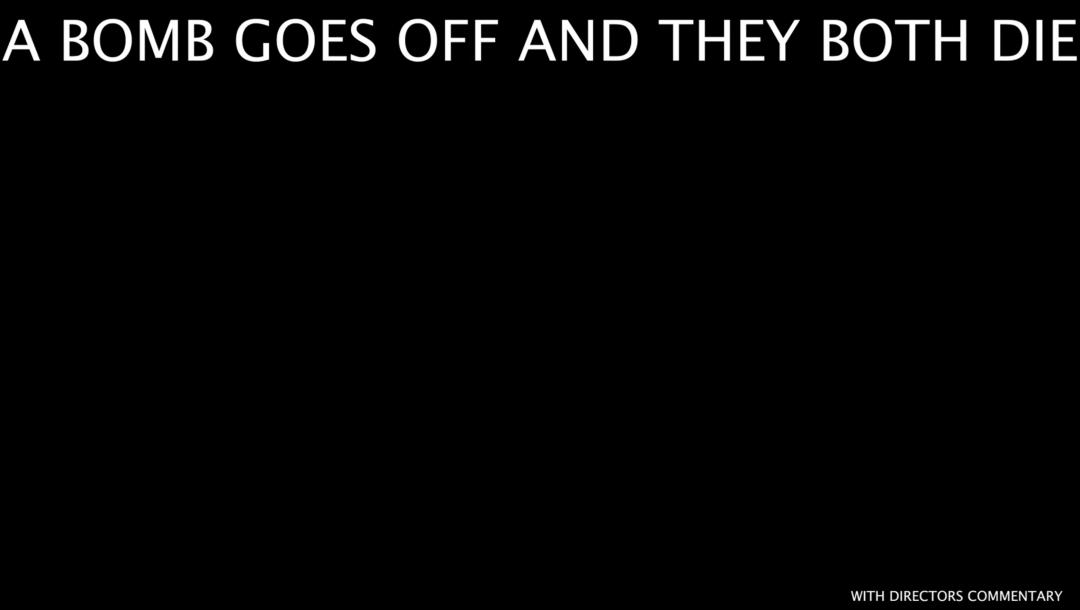 Poster for A Bomb Goes Off and They Both Die