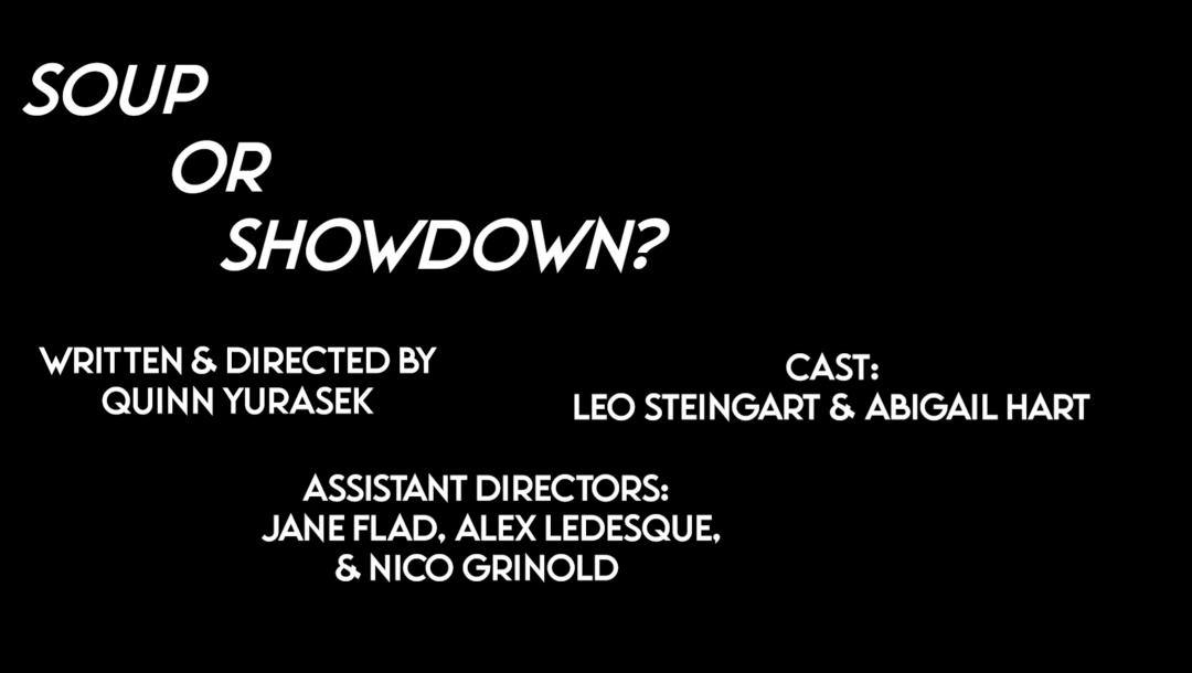 Poster for Soup or Showdown