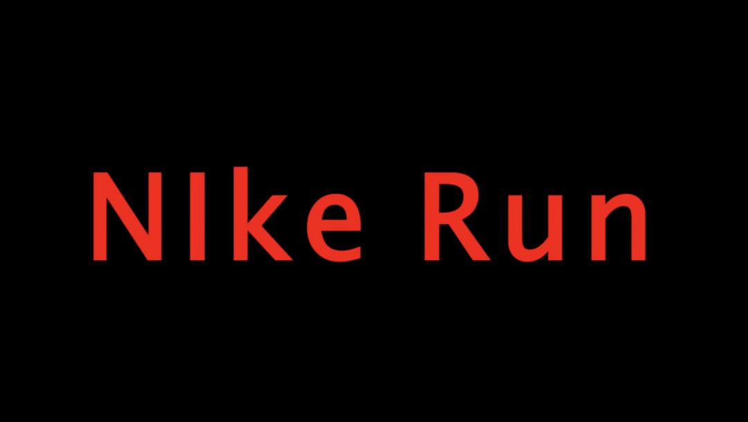 Poster for NIke Run