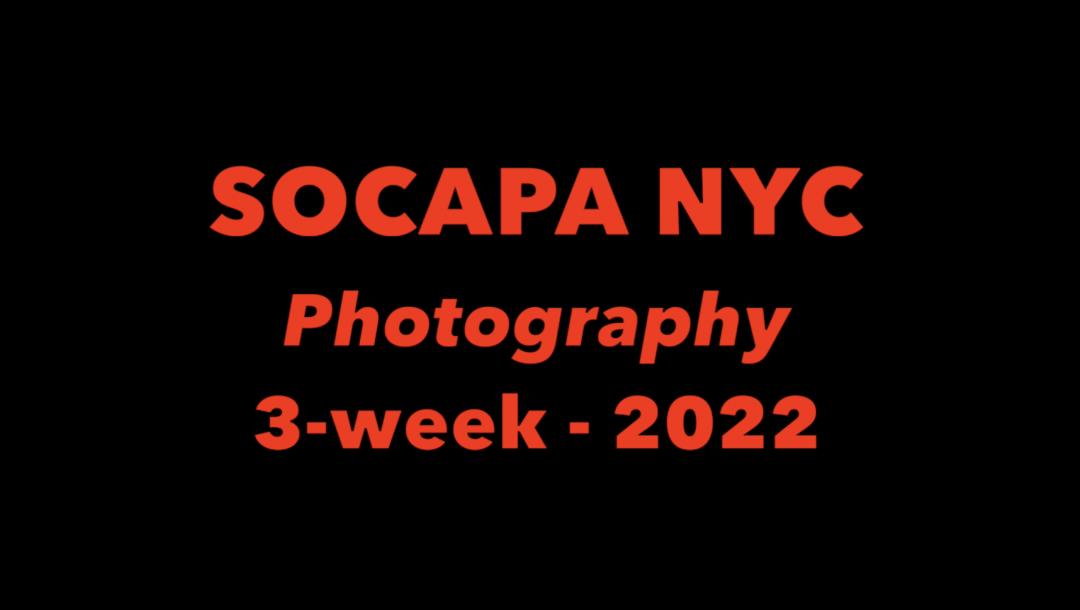 Poster for NYM '22 Session Two 3-Week Photo Slideshow