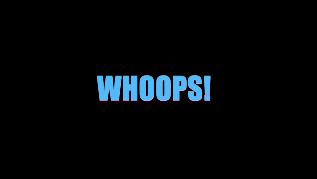 Poster for Whoops!