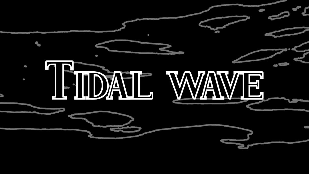 Poster for Tidal Wave