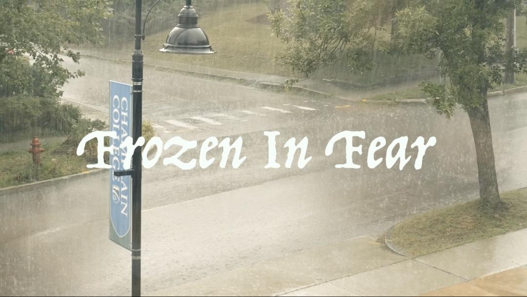 Poster for Frozen In Fear Hitchcock