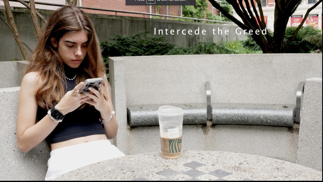Poster for Intercede The Greed