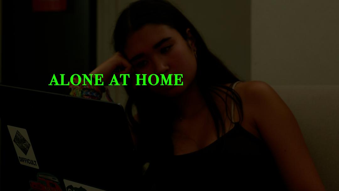 Poster for alone at home