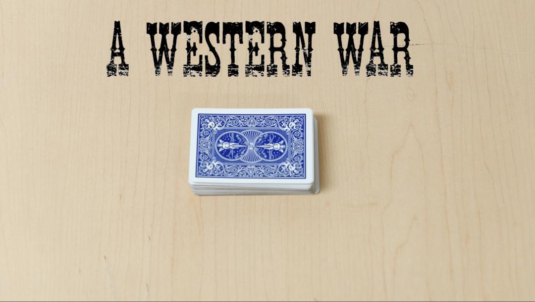 Poster for A Western War