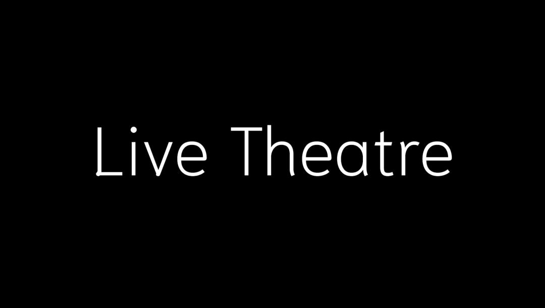 Poster for Live Theatre
