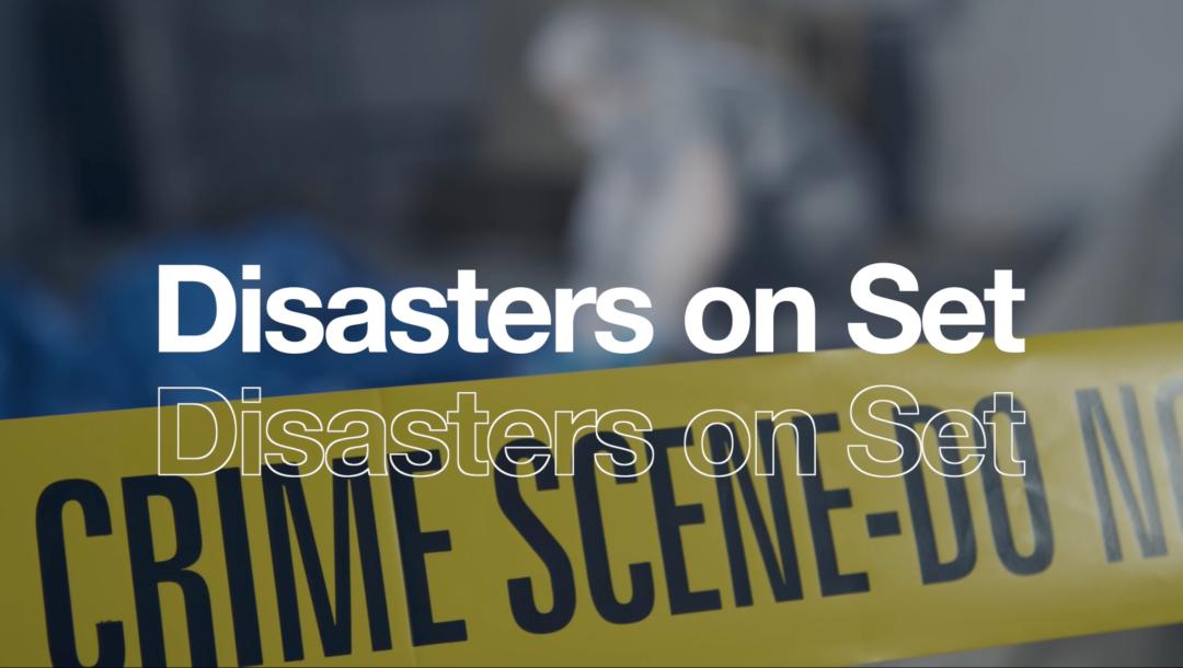 Poster for Disasters on Set