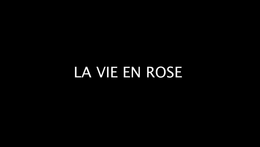 Poster for LA VIE EN ROSE