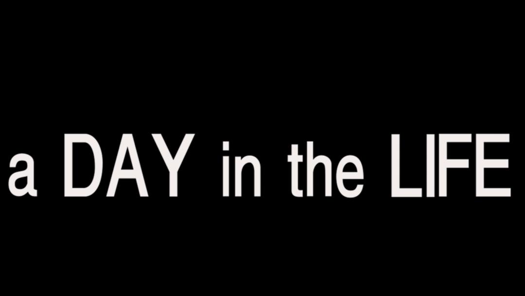 Poster for a DAY in the LIFE