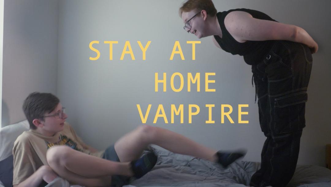 Poster for Stay At Home Vampire