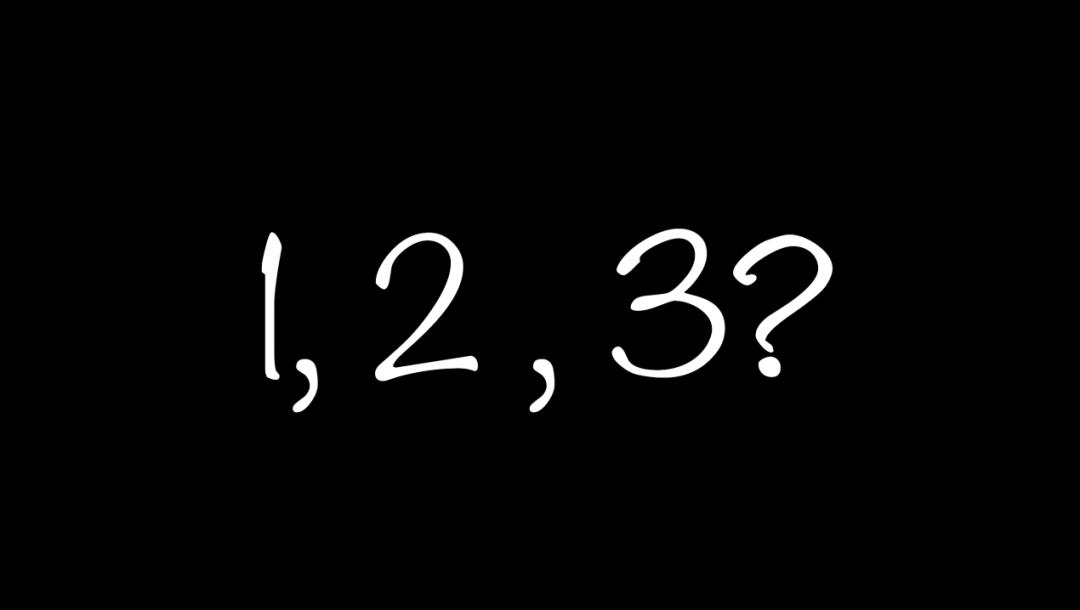 Poster for 1, 2, 3?