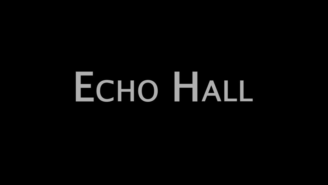 Poster for Echo Hall