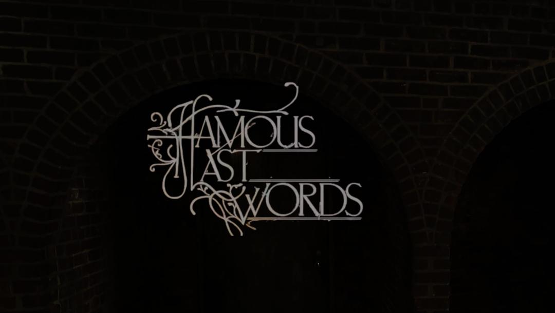 Poster for Famous Last Words