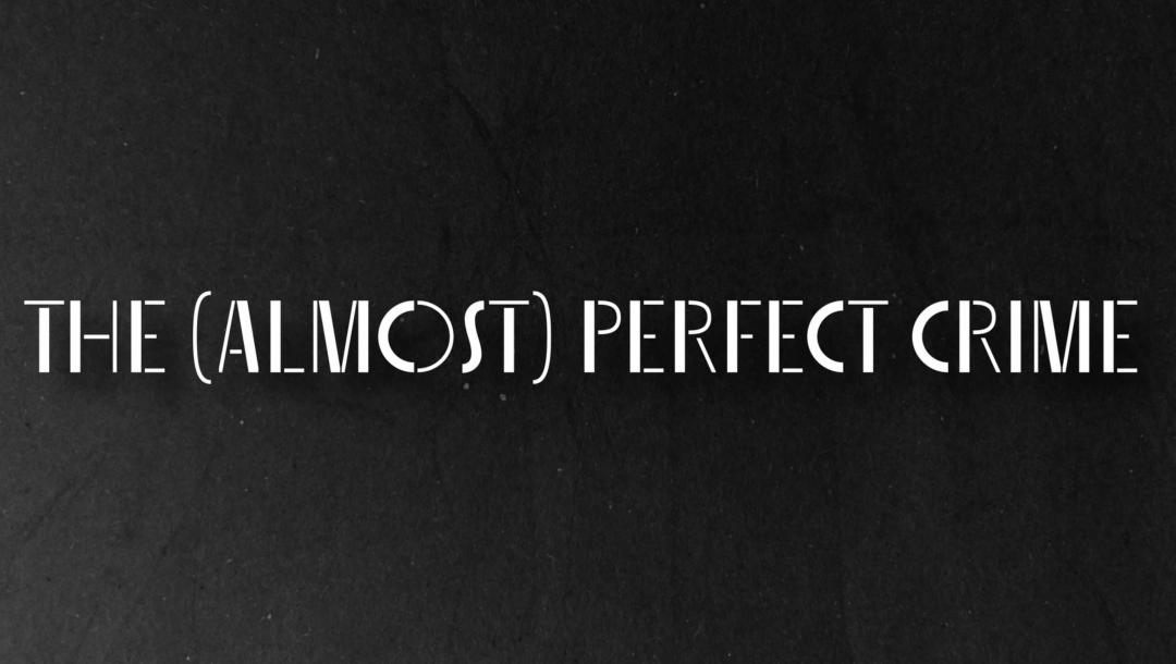 Poster for The Almost Perfect Crime