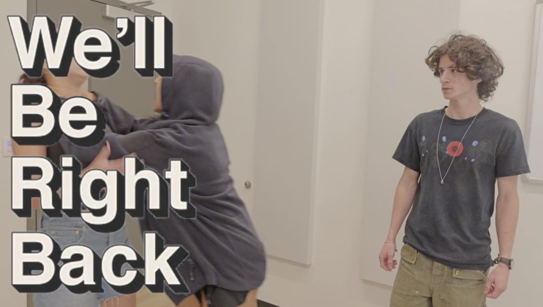 Poster for We'll Be Right Back