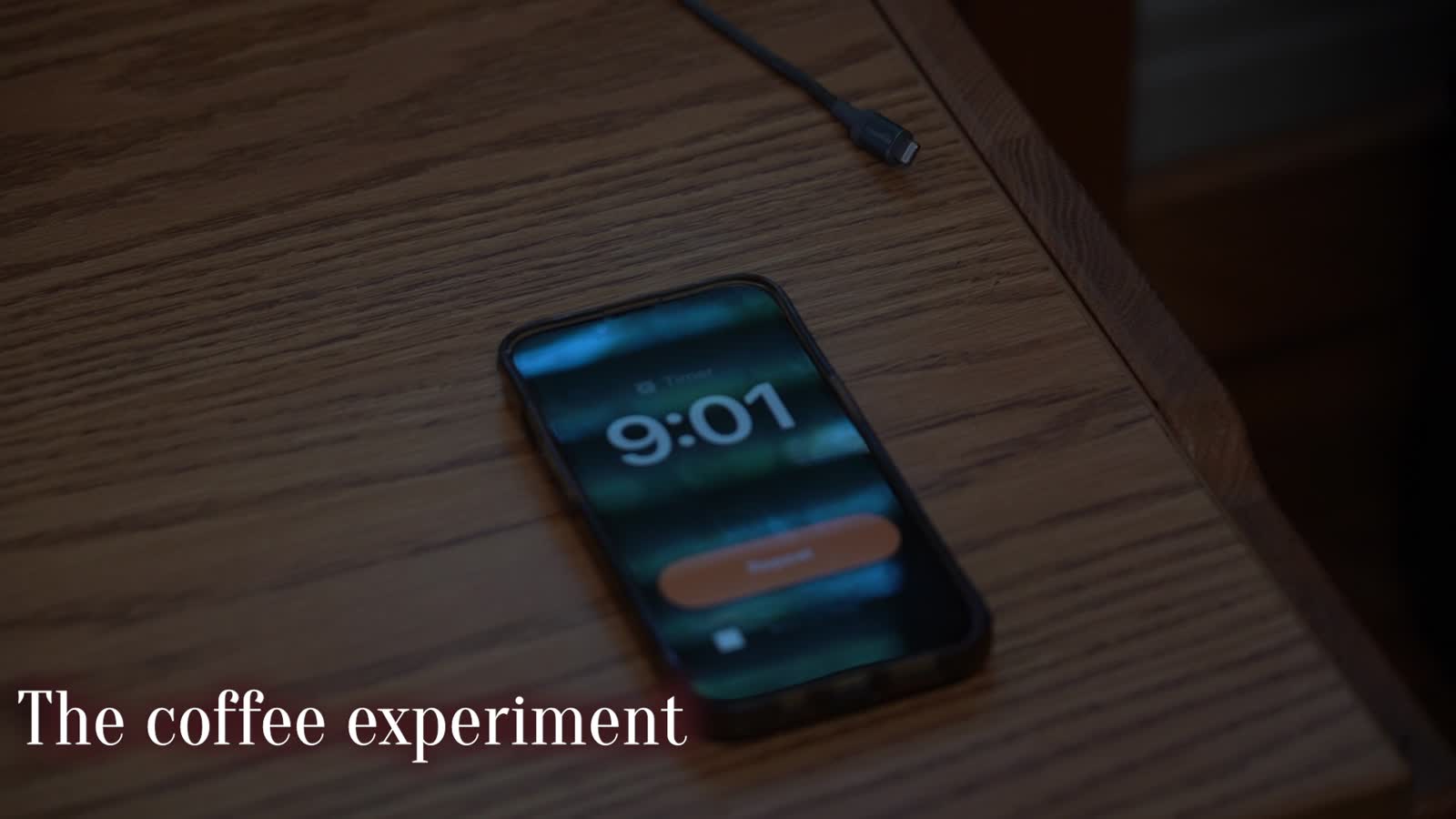 Poster for The coffee experiment 