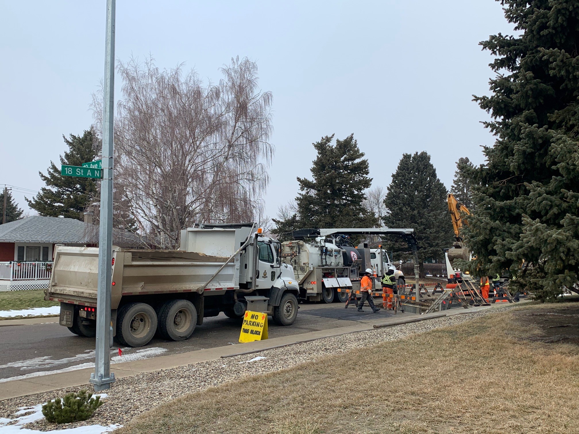 What to do & what the City of Lethbridge does when a water main breaks