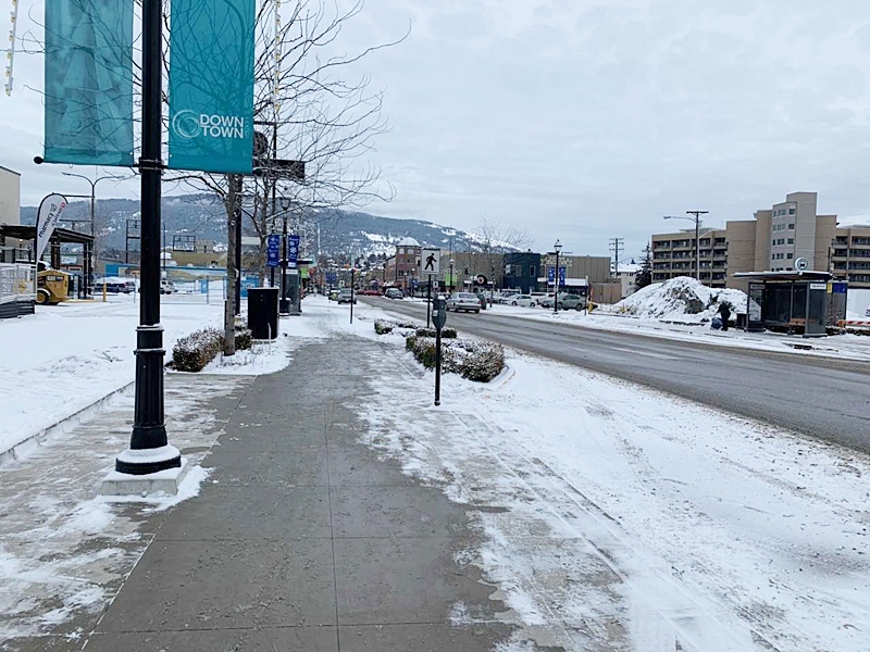 UPDATE Storm brings a return of winter and accidents Vernon Matters