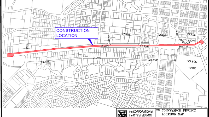 Big project expected to disrupt Vernon traffic | Vernon Matters