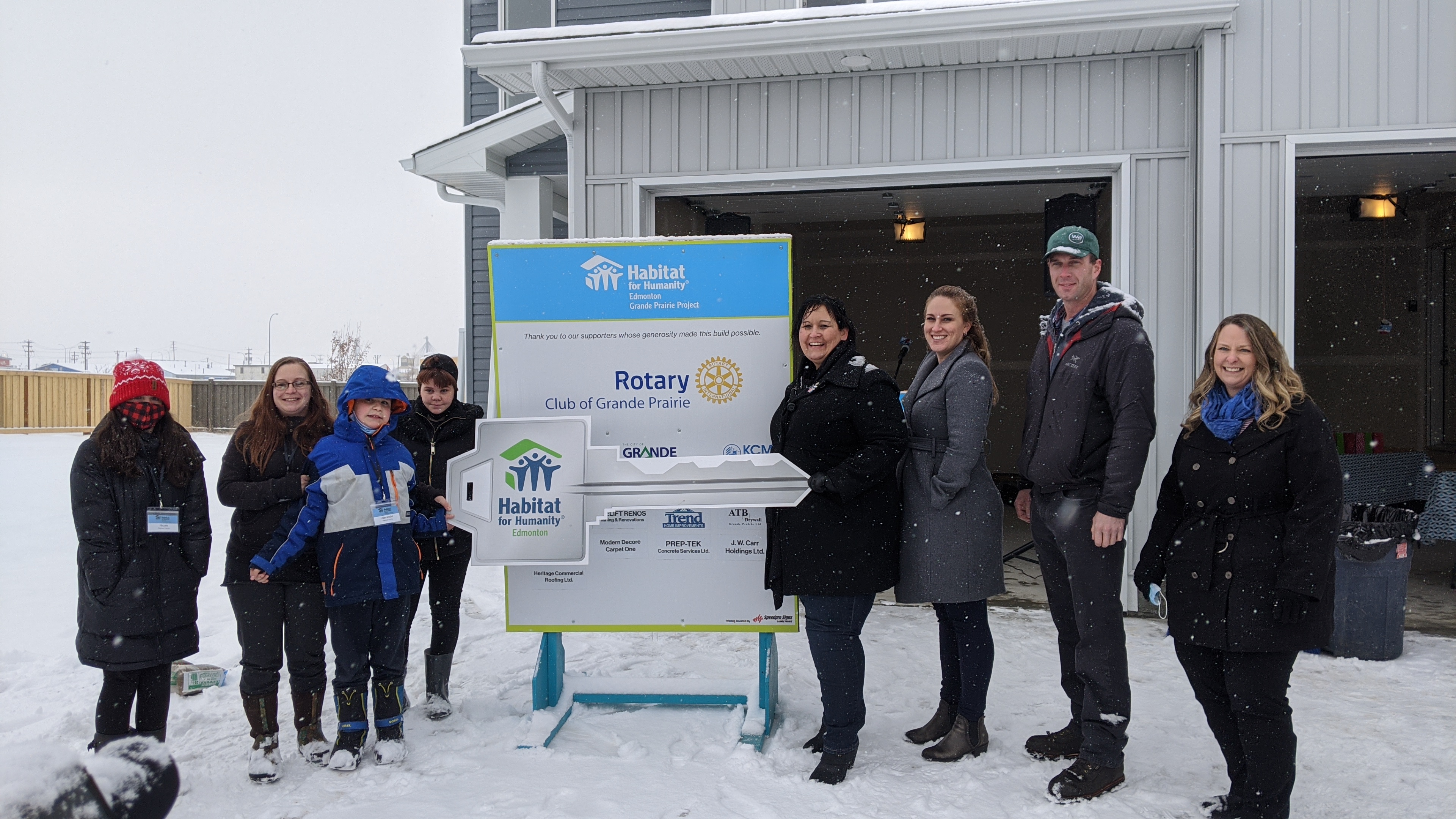 Habitat for Humanity presents four families with new homes EverythingGP