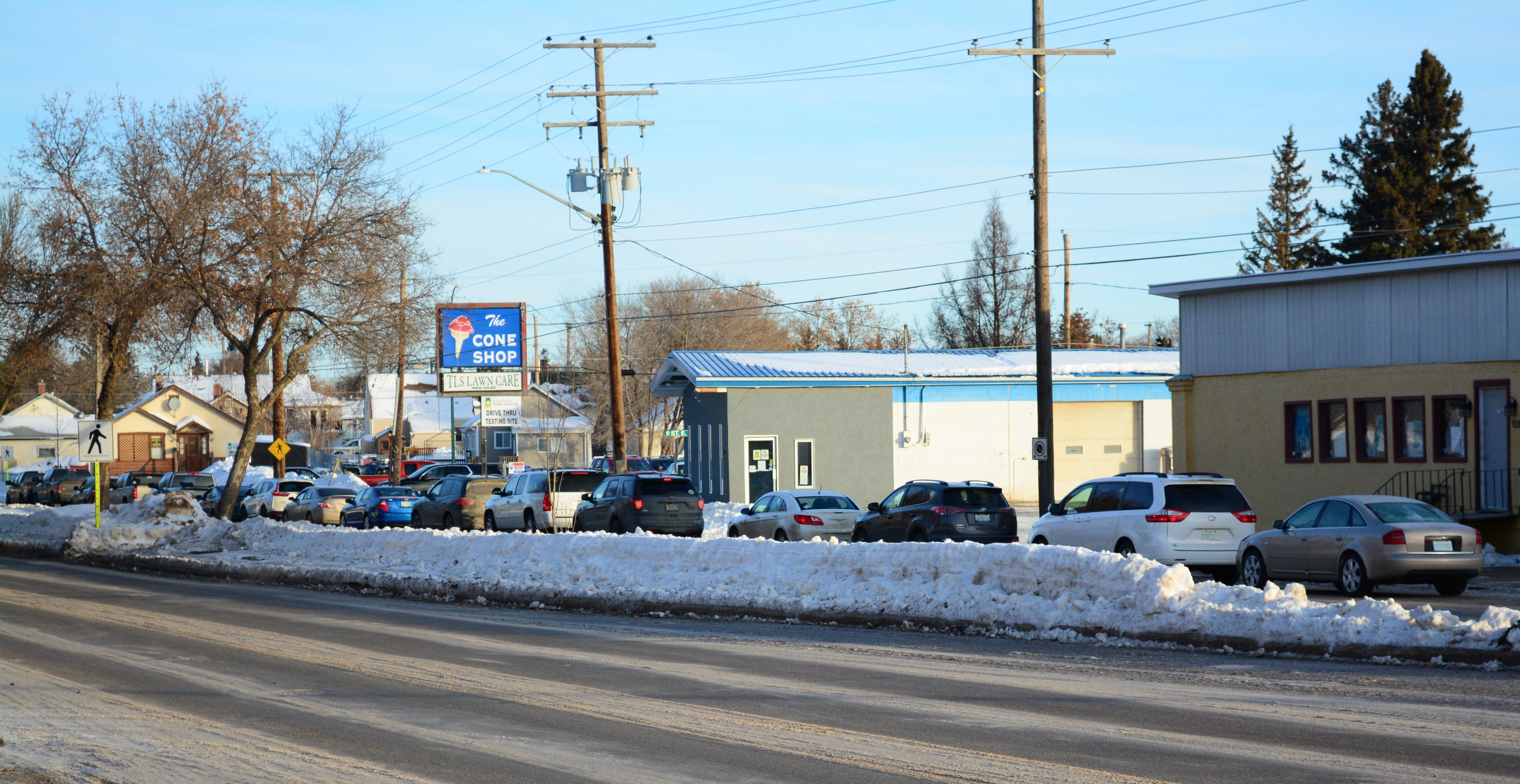Prince Albert’s drivethru testing site busy for first day saskNOW