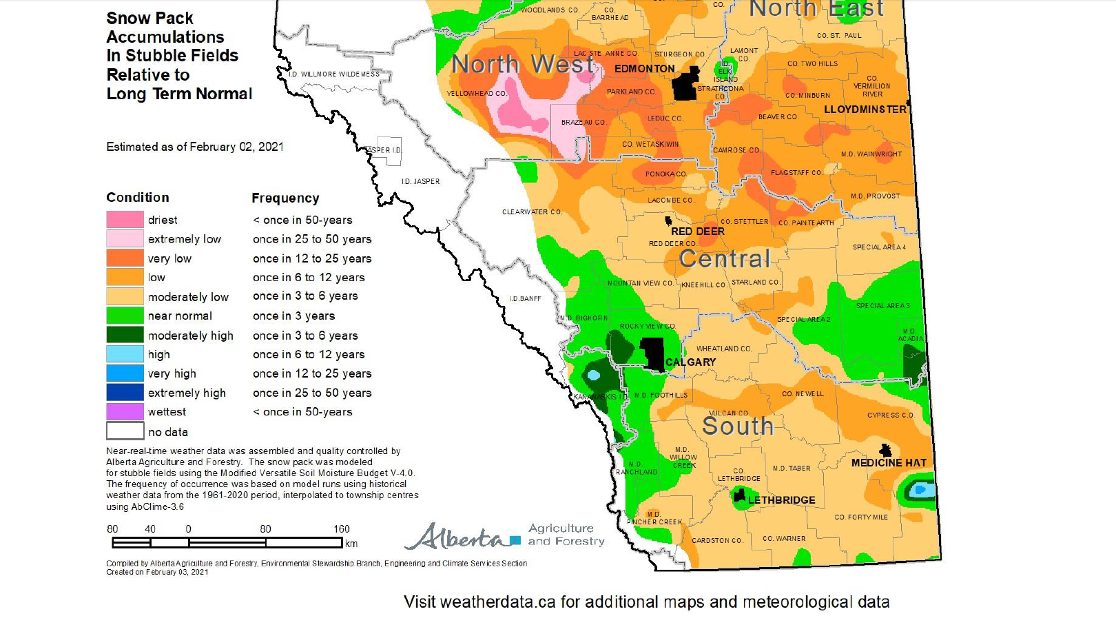 Alberta agricultural moisture update Lethbridge News Now