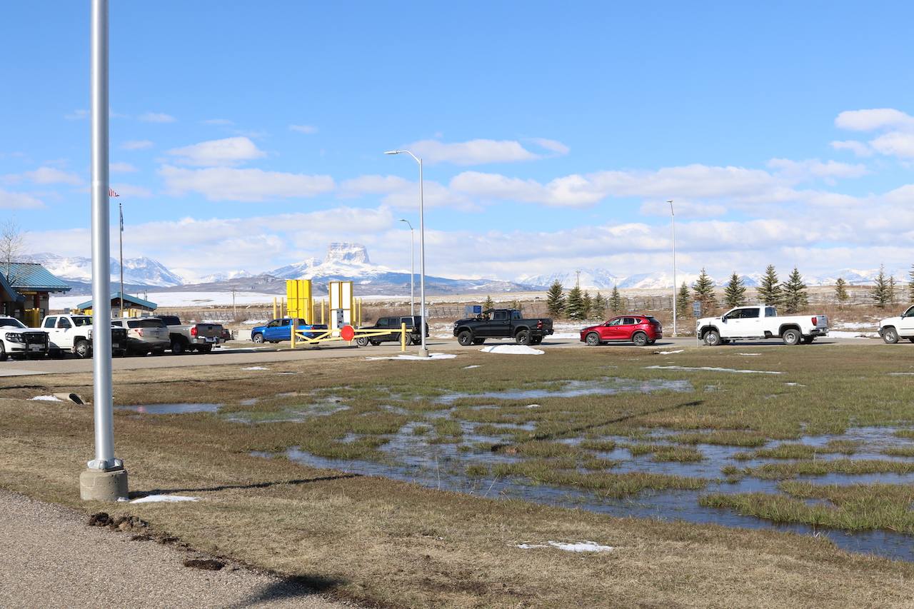 COVID19 vaccines offered to First Nations at Carway Border